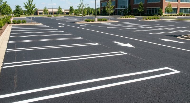Asphalt Painting in Houston, TX