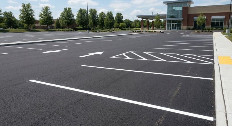 Asphalt Painting in Hilton Head Island, SC