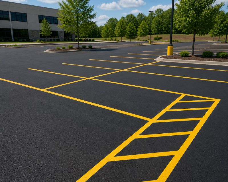 Commercial Asphalt Painting in Hilton Head Island, SC