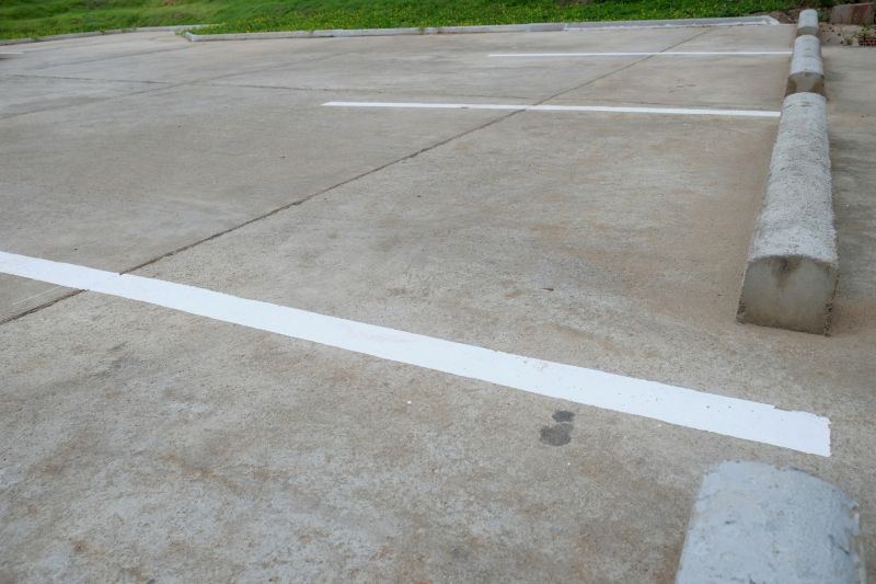 Concrete Parking Lot Striping in Katy, TX
