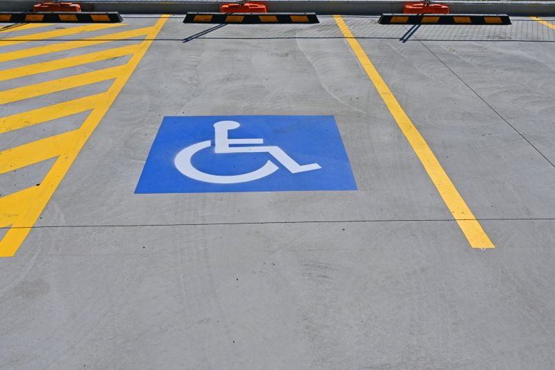Disability Parking Marking in Katy, TX