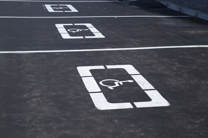 Disability Parking Marking in Hilton Head Island, SC