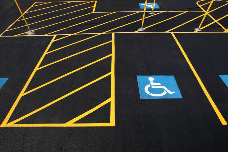 Completed Handicap Parking Spaces