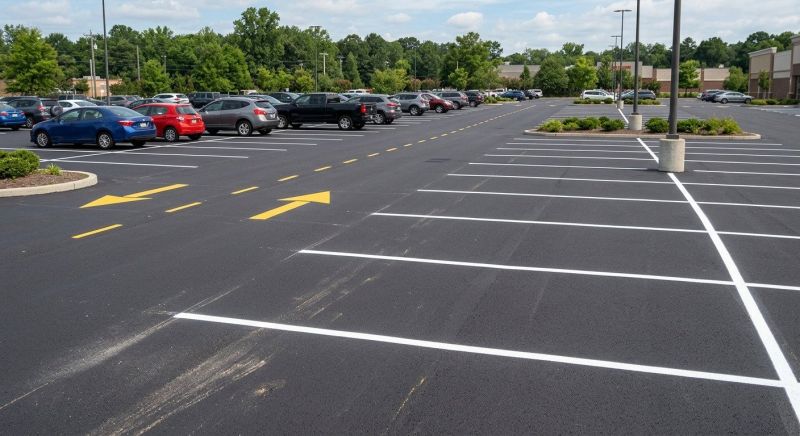 Parking Area Striping in Los Angeles, CA