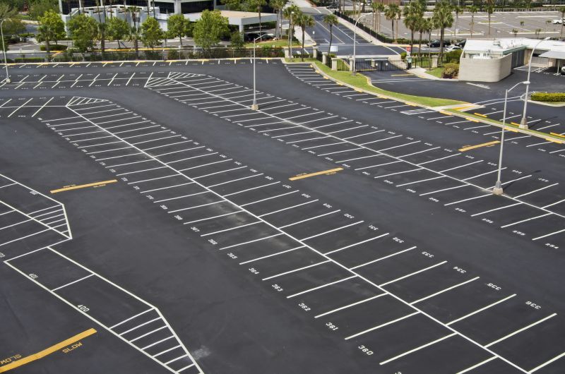 Parking Lot Painting in Savannah, GA