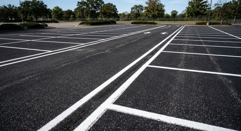 Parking Lot Painting in Canton, GA