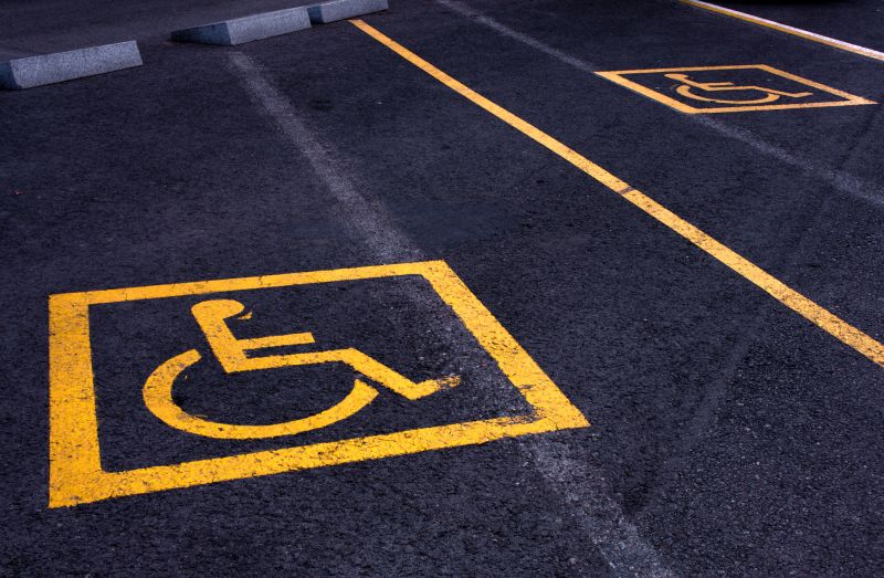 Parking Space Marking in Katy, TX