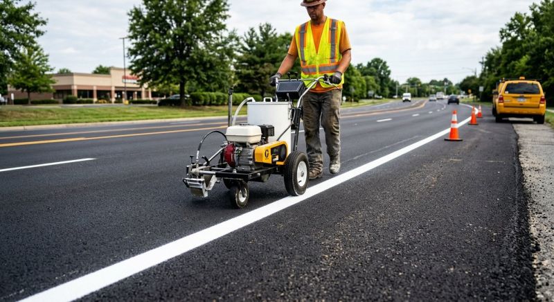 Pavement Striping Service in Gwinnett County, GA