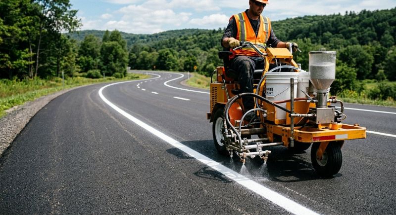 Pavement Striping Service in Katy, TX