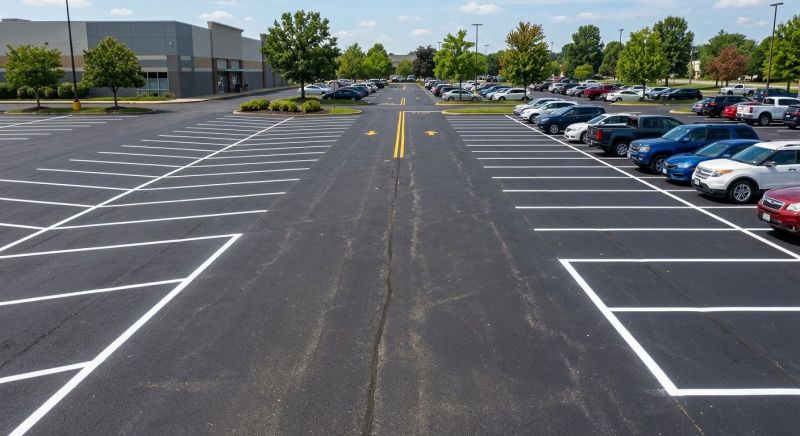 Asphalt Painting in Houston, TX