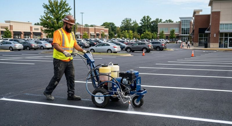Asphalt Striping in Temecula, CA