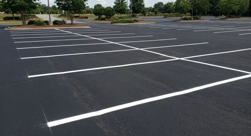 Church Parking Lot Striping in Acworth, GA